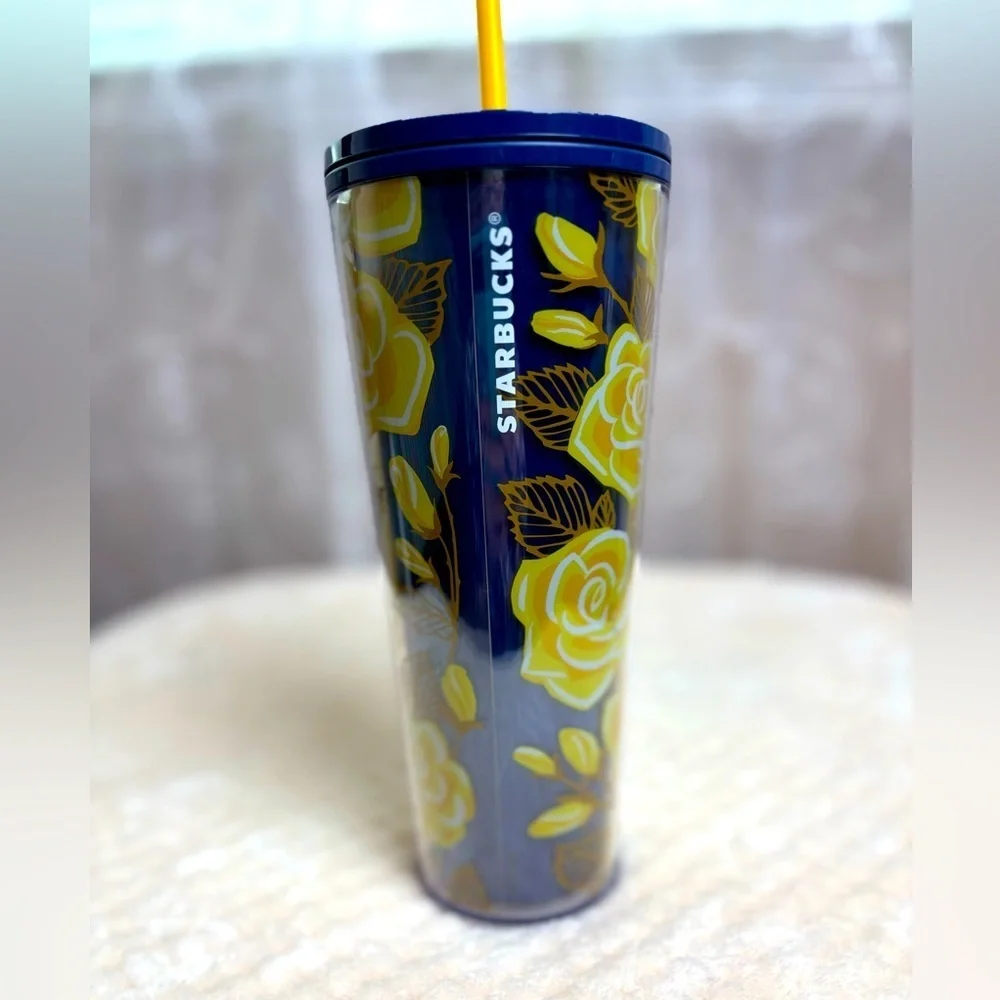 Starbucks Yellow Rose of Texas Limited Edition Venti Beverage Tumbler